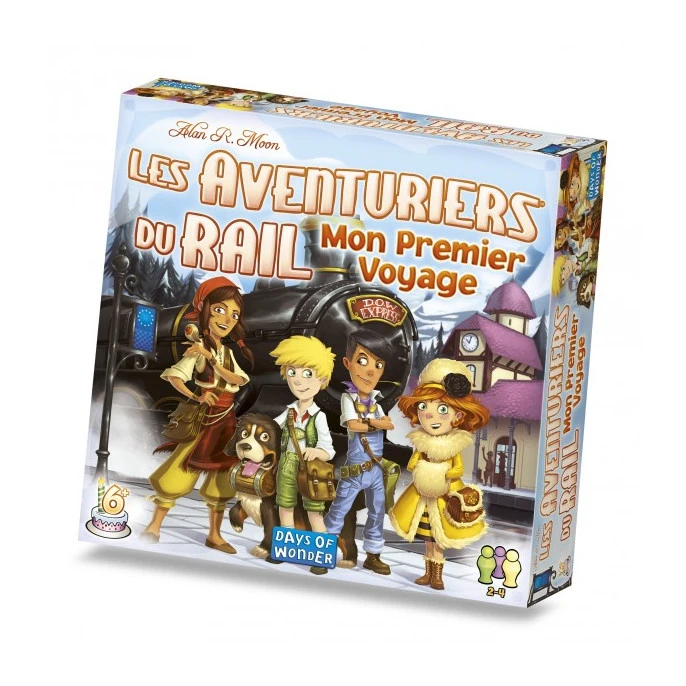 Iello Les Aventuriers Du Rail : Mon Premier Voyage Europe 1 Iello Les Aventuriers Du Rail : Mon Premier Voyage Europe