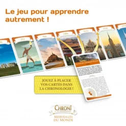 Chroni : Merveilles Du Monde 21 Chroni : Merveilles Du Monde -Jeux De Cartes Pour Enfants chroni merveilles du monde 10