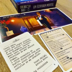 Crime Zoom : Un Écrivain Mortel -Jeux De Cartes Pour Enfants crime zoom un ecrivain mortel 2