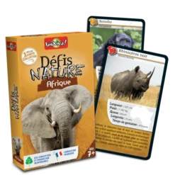WINNING MOVES Défis Nature : Afrique -Jeux De Cartes Pour Enfants defis nature afrique 1