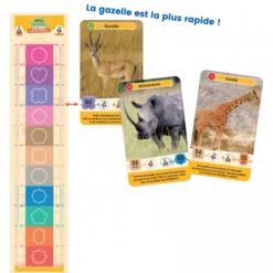 Défis Nature Junior : Rois De La Savane -Jeux De Cartes Pour Enfants defis nature junior rois de la savane 3