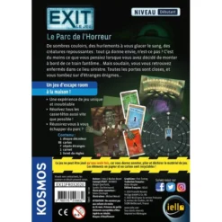 Iello Exit : Le Parc De L'Horreur -Jeux De Cartes Pour Enfants exit le parc de l horreur 2