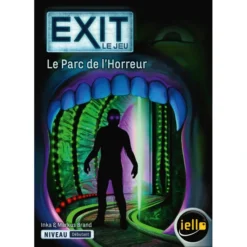 Iello Exit : Le Parc De L'Horreur -Jeux De Cartes Pour Enfants exit le parc de l horreur 3