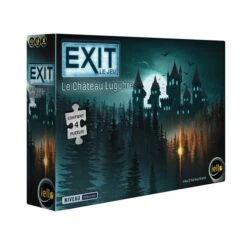 Jeux De Cartes Pour Enfants 40 Iello Exit Puzzle : Le Château Lugubre