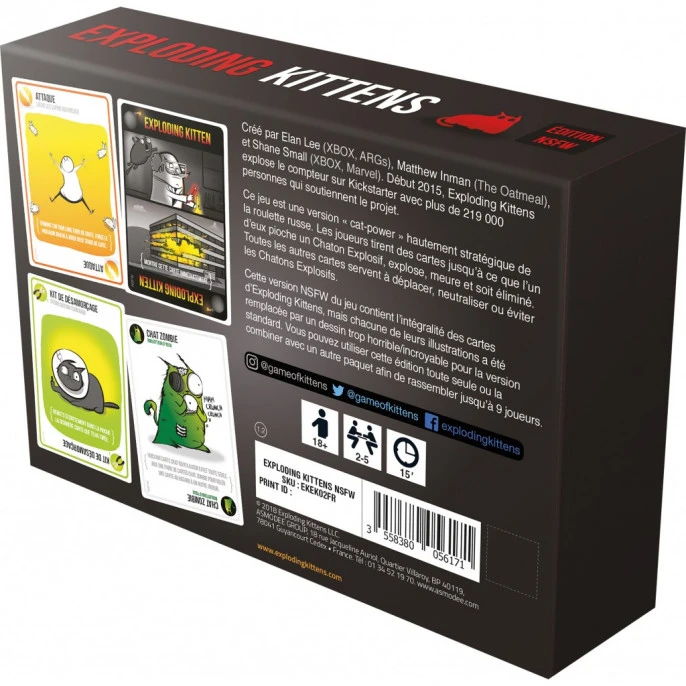 Exploding Kittens : Version NSFW 2 Exploding Kittens : Version NSFW – Image 2