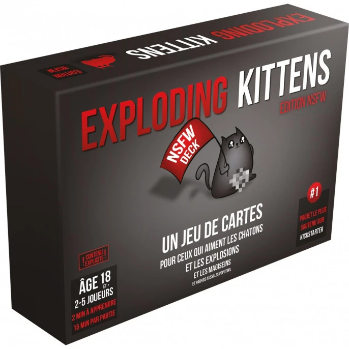 Exploding Kittens : Version NSFW 1 Exploding Kittens : Version NSFW