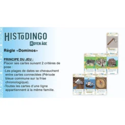Histodingo : Moyen-Âge -Jeux De Cartes Pour Enfants histodingo moyen age 8