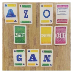 Gutenberg -Jeux De Cartes Pour Enfants letter press 2