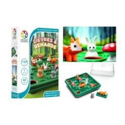 SMART Lièvres & Renards -Jeux De Cartes Pour Enfants lievres renards 3