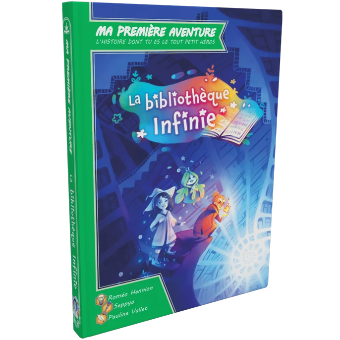 Ma Première Aventure : La Bibliothèque Infinie 1 Ma Première Aventure : La Bibliothèque Infinie