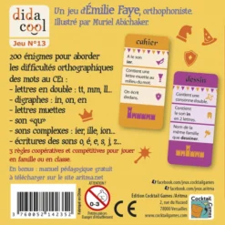 Orthodingo CE1 -Jeux De Cartes Pour Enfants orthodingo 3