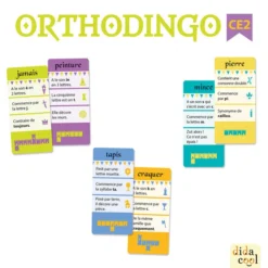 Orthodingo CE2 -Jeux De Cartes Pour Enfants orthodingo ce2 2