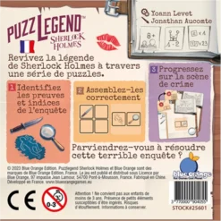 Djeco Puzzlegend Sherlock Holmes -Jeux De Cartes Pour Enfants puzzlegend sherlock holmes 1