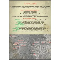 Sherlock Holmes : La BD Dont Vous êtes Le Héros : Ténèbres Sur Londres -Jeux De Cartes Pour Enfants sherlock holmes la bd dont vous etes le heros tenebres sur londres 2