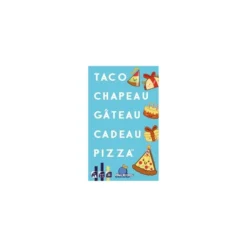 Taco Chapeau Gâteau Cadeau Pizza -Jeux De Cartes Pour Enfants taco chat version anniversaire 1