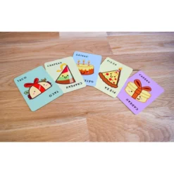 Taco Chapeau Gâteau Cadeau Pizza -Jeux De Cartes Pour Enfants taco chat version anniversaire 2