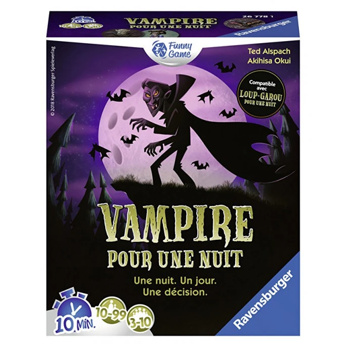 Ravensburger Vampire Pour Une Nuit 1 Ravensburger Vampire Pour Une Nuit